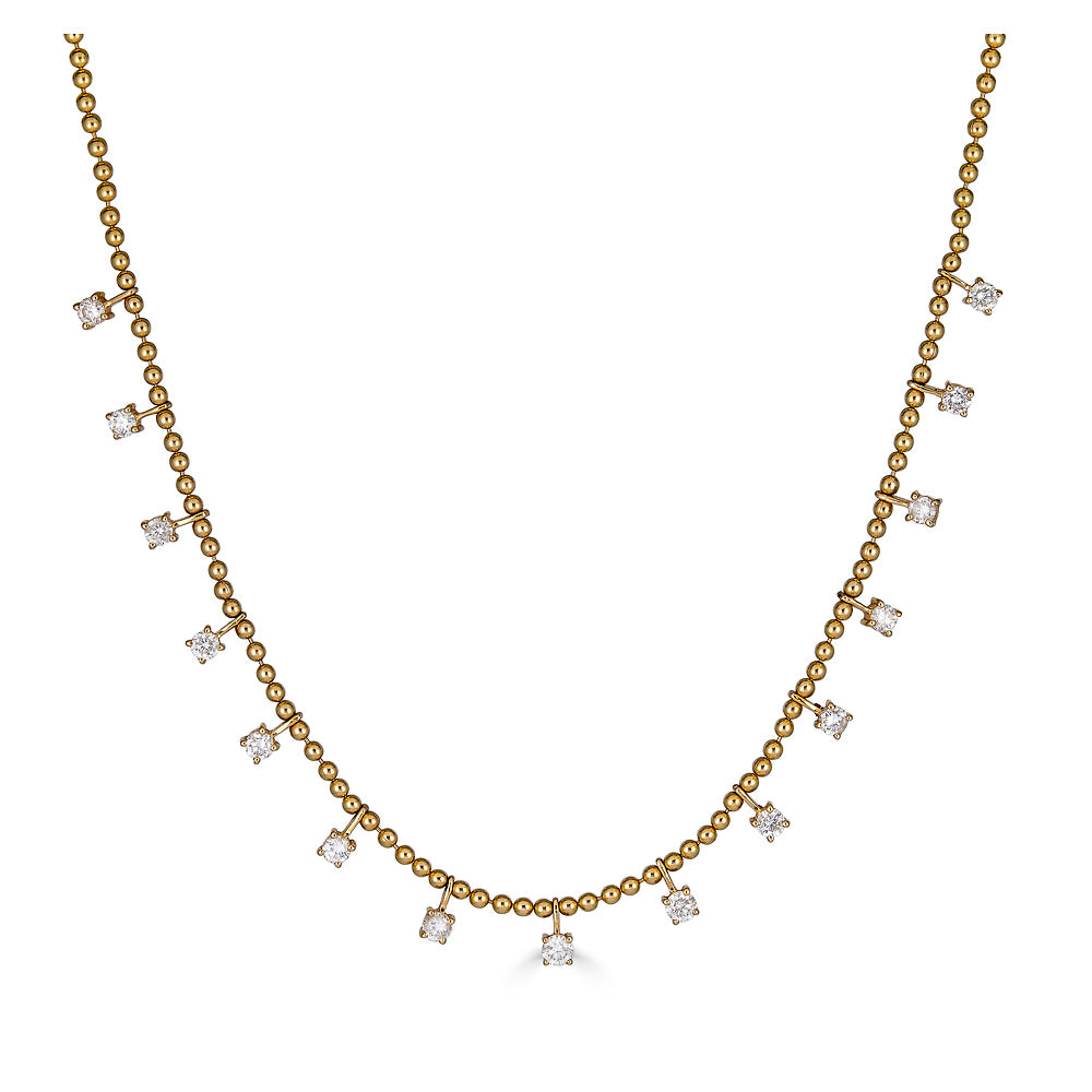 Coco Drop Diamond Necklace