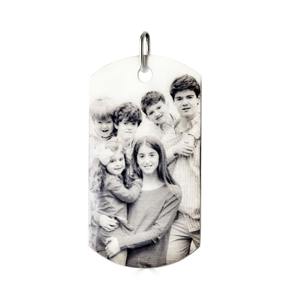 Military Photo Dog Tag