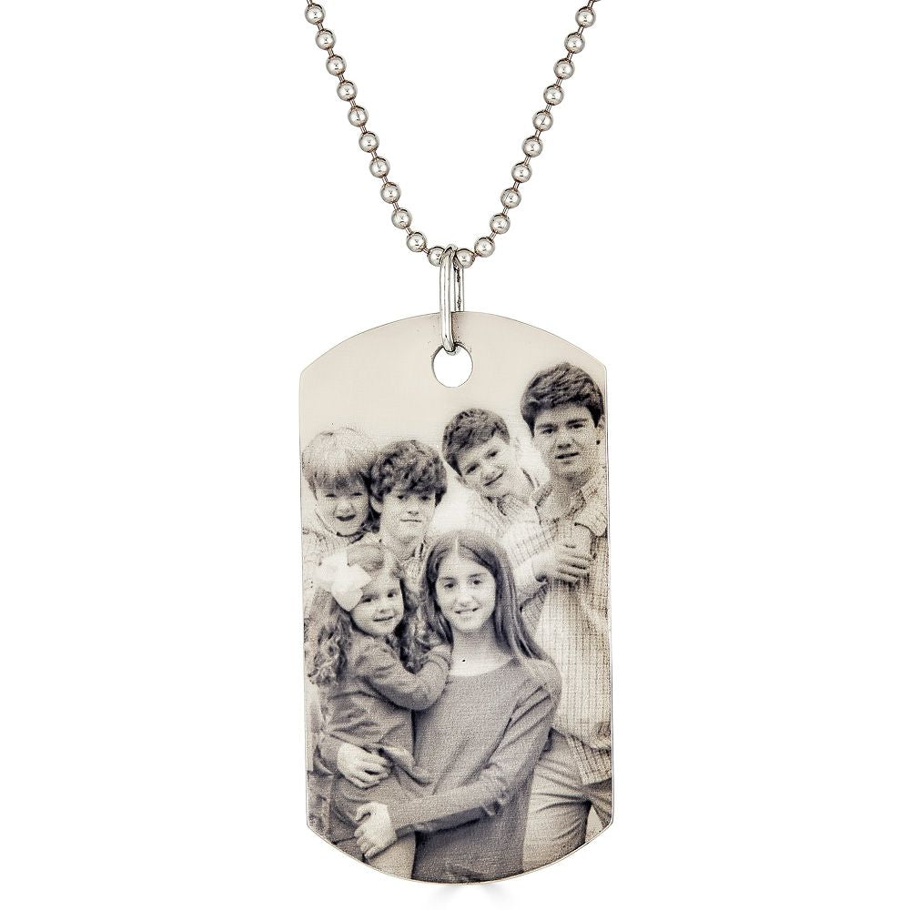 Military Dog Tag Pendant