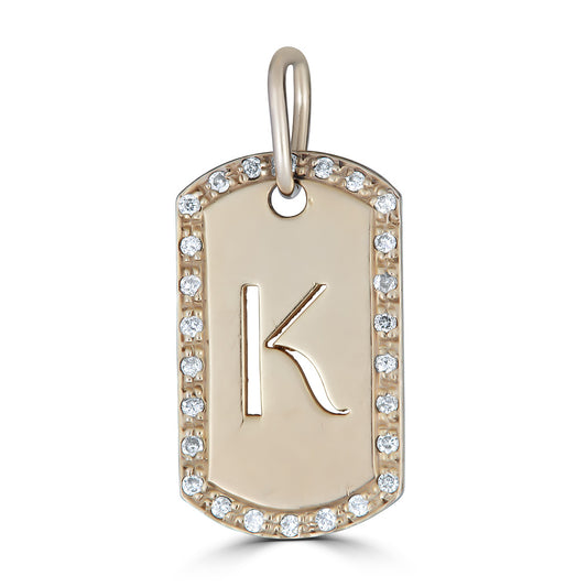 Karlie Cut Out Letter Tag