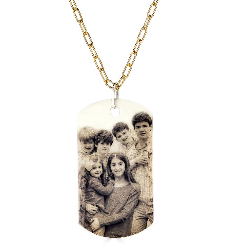 Military Dog Tag Pendant