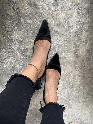Sequin Sam Anklet