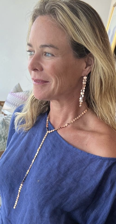 Samantha Sequin Lariat