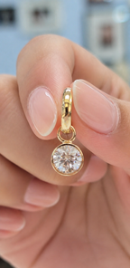 Diamond Drop Earrings