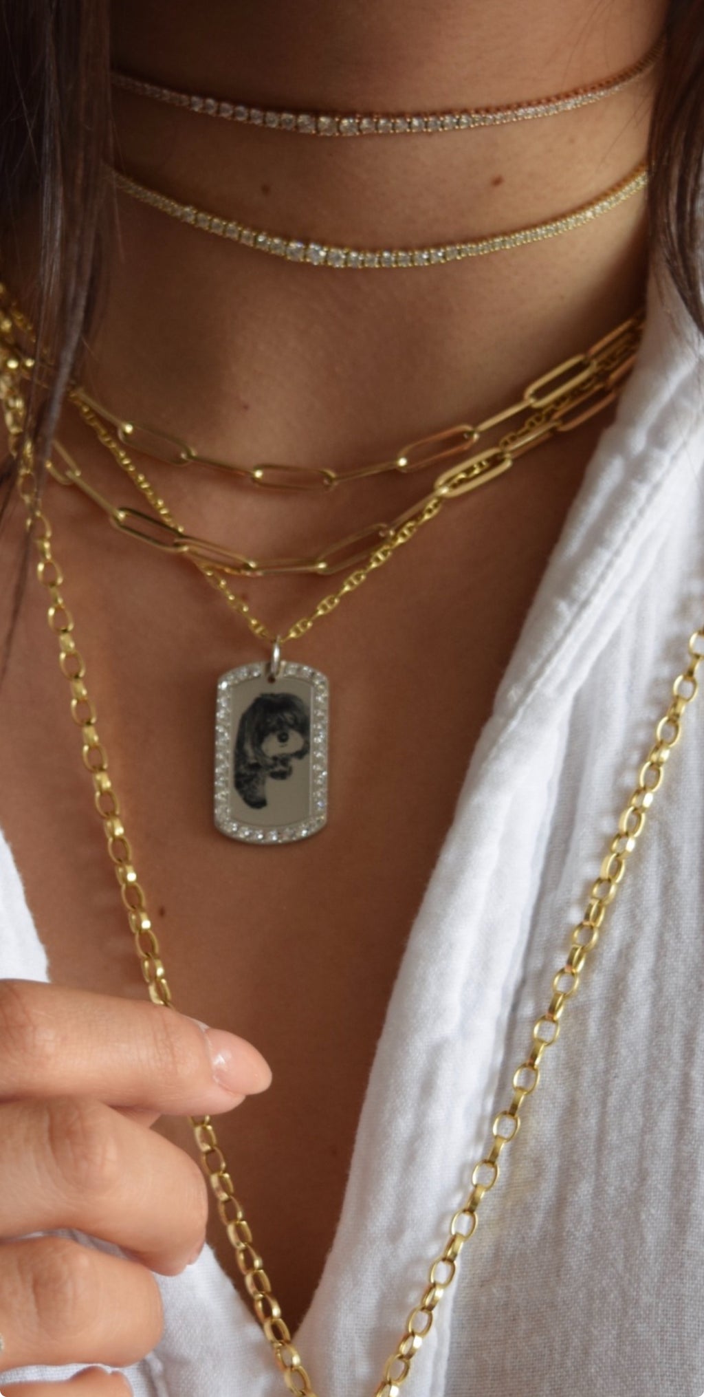 Diamond Tennis Necklace