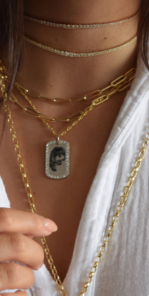 Diamond Tennis Necklace