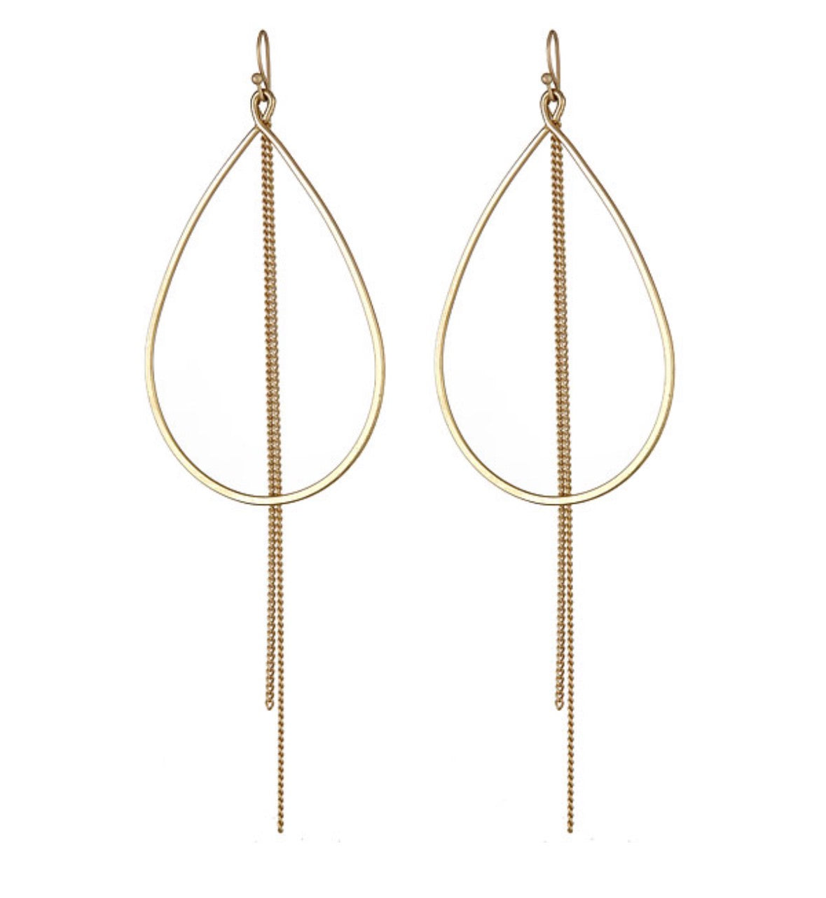 Gold Teardrop