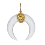 Lion tusk charm