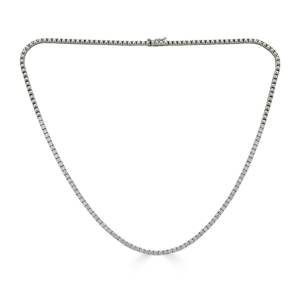 Mini Diamond Tennis Necklace