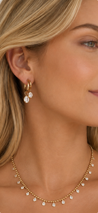 Coco Drop Diamond Necklace