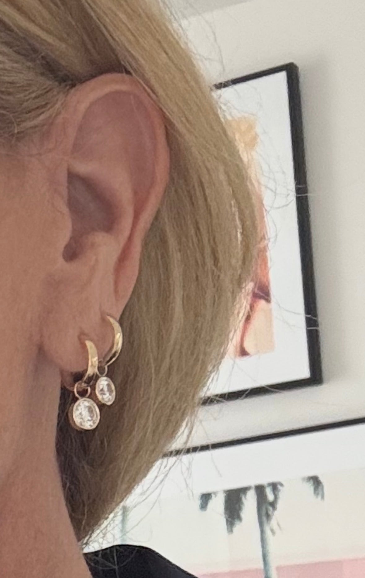 Diamond Drop Earrings