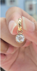 Diamond Drop Earrings