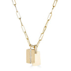 Styled Tag Necklace