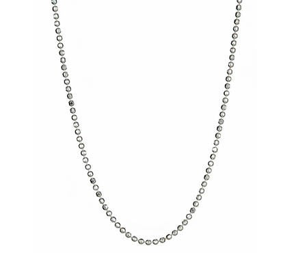 Gold Ball Chain Diamond Cut