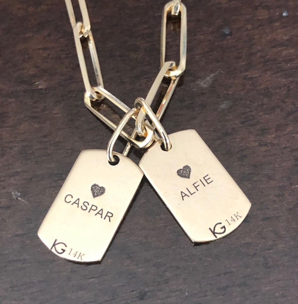 Classic Small Dog Tag