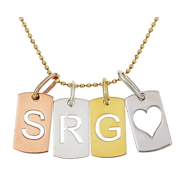 Love Letter Tag Necklace