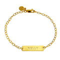 Gold ID Bracelet
