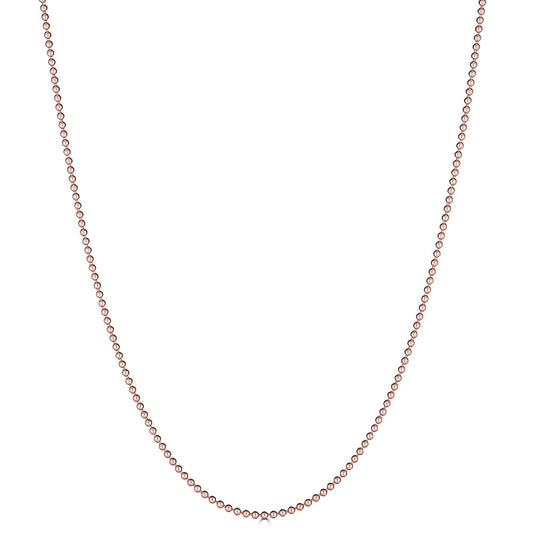 Rose Gold Ball Chain