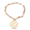 Star Paperclip Link Bracelet