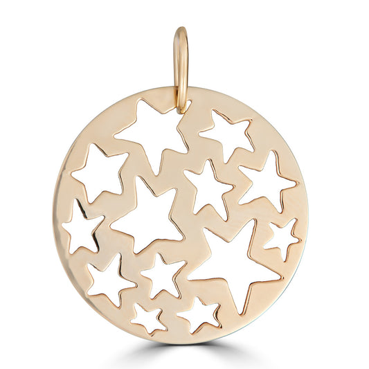 Star Pendant Open Stars