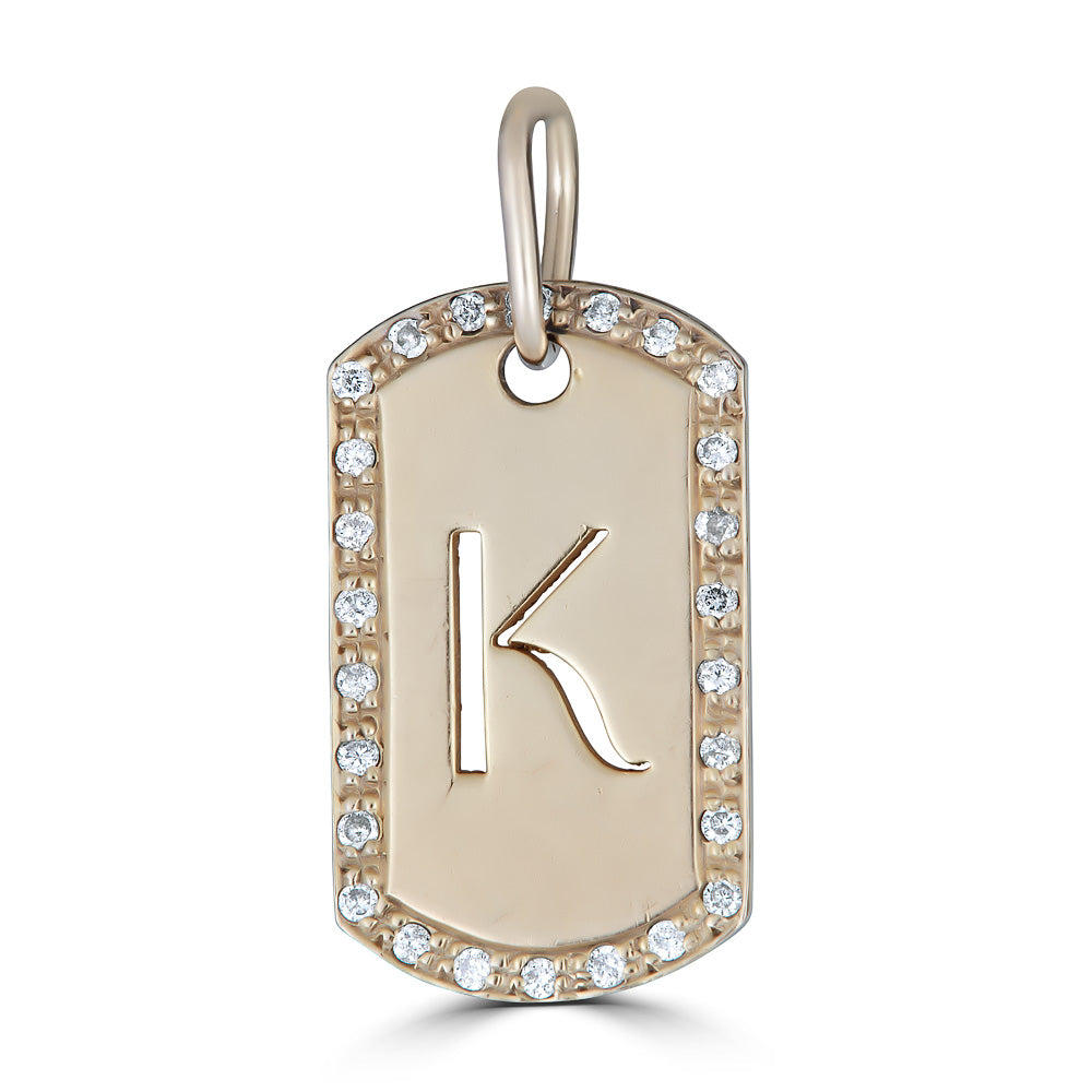 Karlie Cut Out Letter Tag