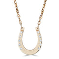 Horseshoe Diamond Necklace