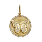 Butterfly Disc Pendant