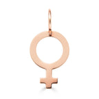 Female Gender Symbol Charm