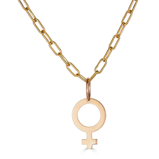 Female Gender Symbol Charm