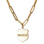 Warrior Shield Charm