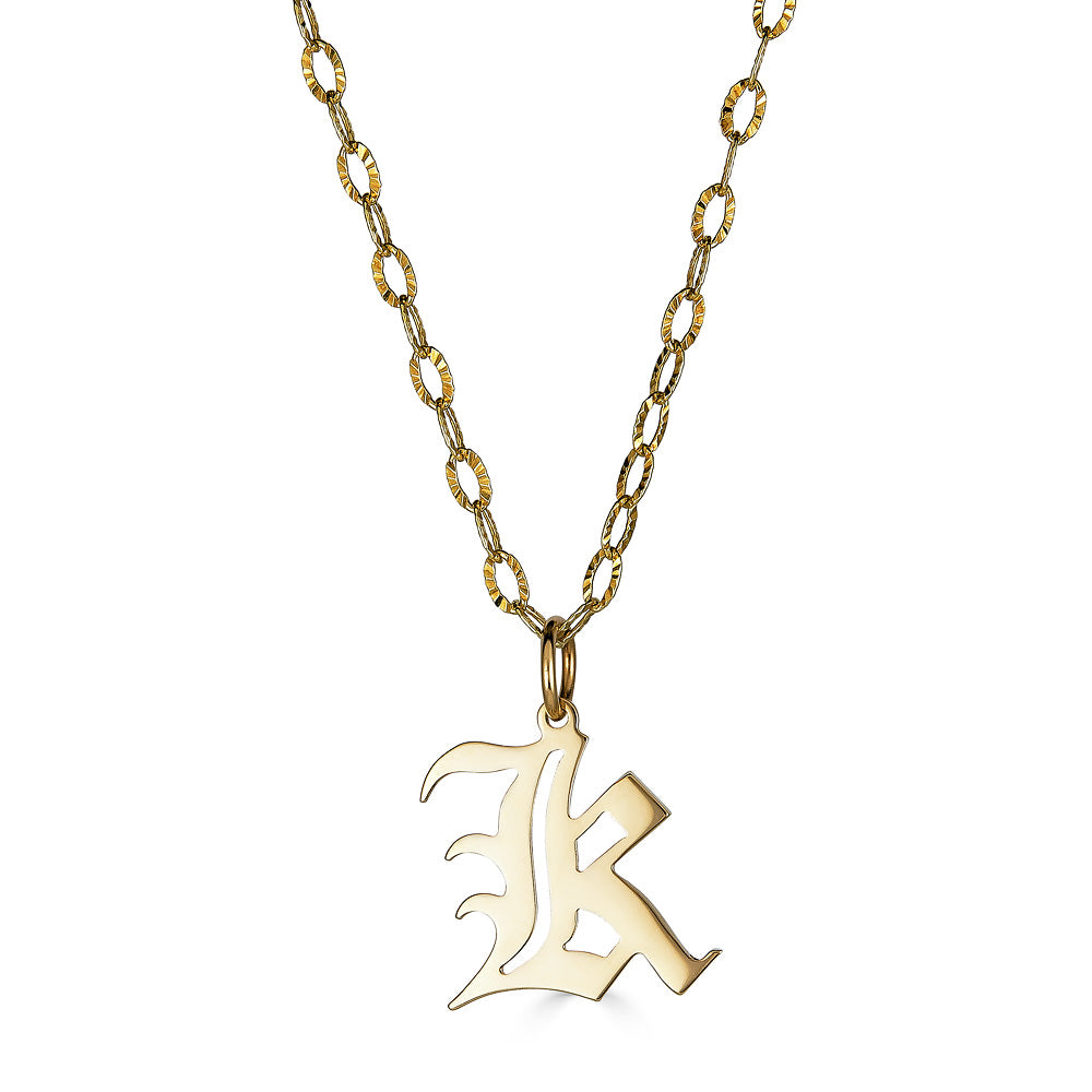 Gothic Letter Charms