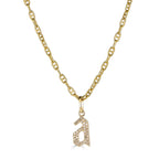 Diamond Letter Charms