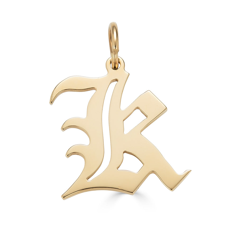 Gothic Letter Charms