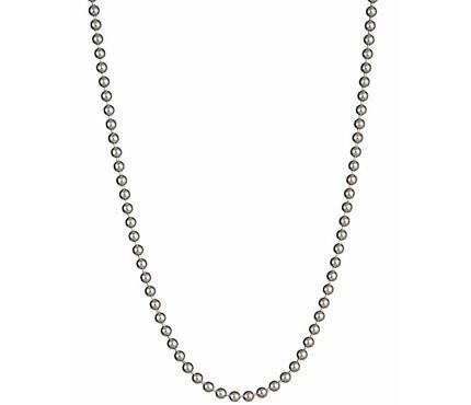 Silver Ball Chain Large