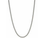 Silver Ball Chain Large