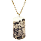 Military Dog Tag Pendant