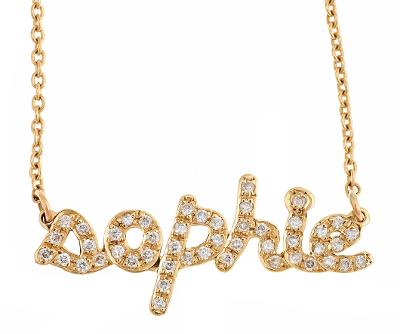 Diamond Name Plate