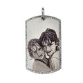 Skylar Large Luxe Dog Tag Pendant